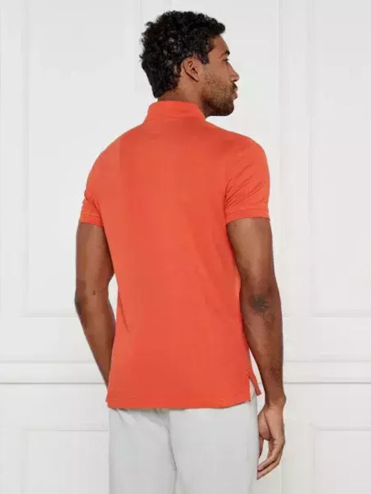 Tommy Hilfiger Polo Bluză Orange Tommy Hilfiger Polo Bluză Orange