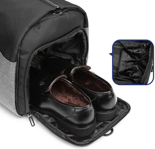 Ozuko Sack Voyage Back Black Fabric L52cm