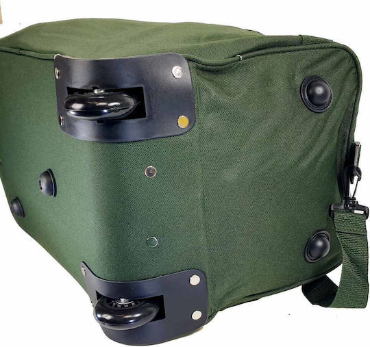 RCM 701-24 Khaki Sack Voyage Back 65lt Green with Wheels Fabric L60xW33xH33cm