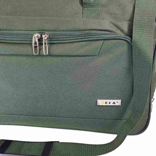 RCM 701-24 Khaki Sack Voyage Back 65lt Green with Wheels Fabric L60xW33xH33cm