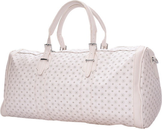 Bag to Bag Sack Voyage White Fabric L50xW23xH24cm