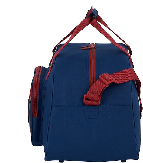 Safta Barcelona F.c Σακ Βουαγιάζ 22lt Μπλε Υφασμάτινο Μ40xΠ23xΥ24εκ.