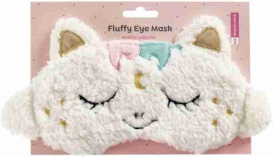 Miquelrius Unicorn Sleep Mask Travel Set Mask 20x14cm White