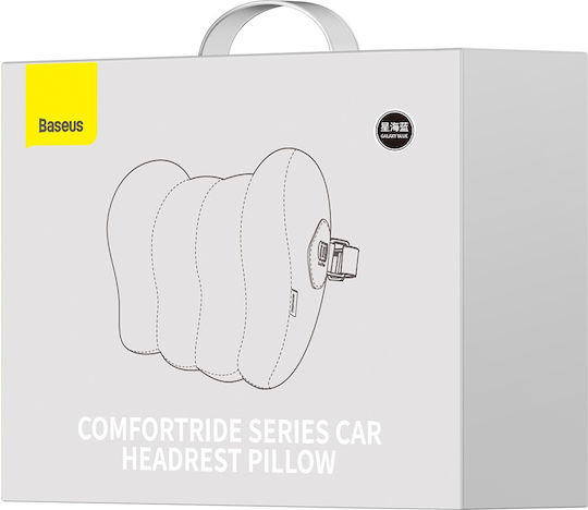 Baseus Silk ComfortRide Headrest Μαξιλάρι Αυτοκινήτου σε Μπλε Χρώμα