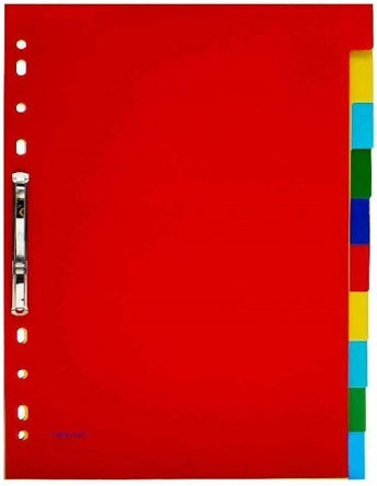 Metron Dividers 2x5 Colors Plastic A4/ 908.092202 (metron)