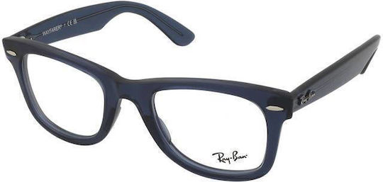 Ray Ban Wayfarer Ease Γυναικείος Κοκκάλινος Σκελετός Μπλε RX4340V 8223