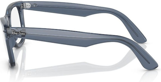 Ray Ban Wayfarer Ease Γυναικείος Κοκκάλινος Σκελετός Μπλε RX4340V 8223
