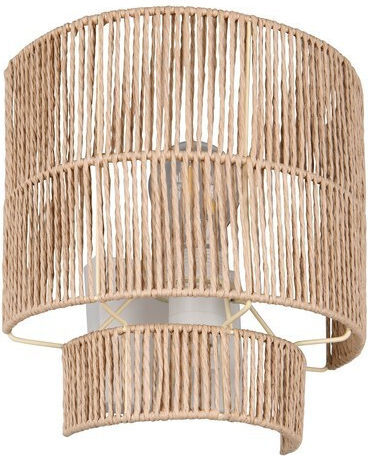 Trio Lighting Industrial White Wall Lamp