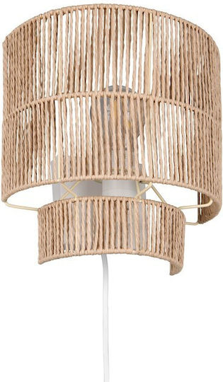 Trio Lighting Industrial White Wall Lamp