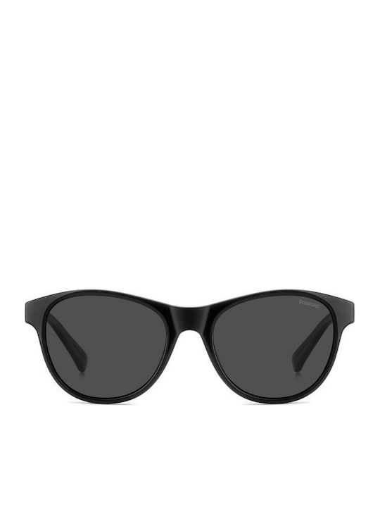 Polaroid Πεταλούδα Παιδικά Γυαλιά Ηλίου με Polarized Φακό Μαύρα
