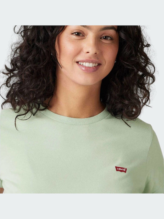 Дамски T-shirt Зелен