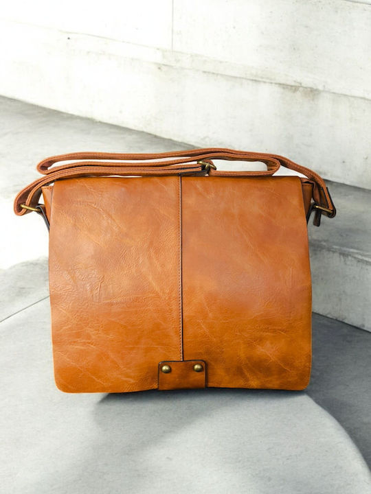 Damentasche Schultertasche Tabac Braun