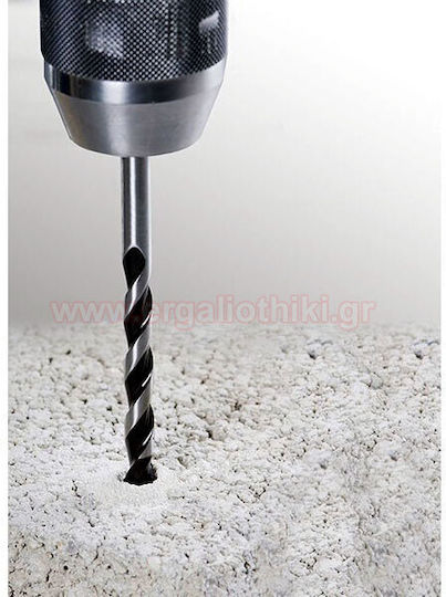 Alpen Drills Beton Σετ 5 Διαμαντοτρύπανα Καρβιδίου με Κυλινδρικό Στέλεχος για Δομικά Υλικά, Γυαλί και Πλακίδια