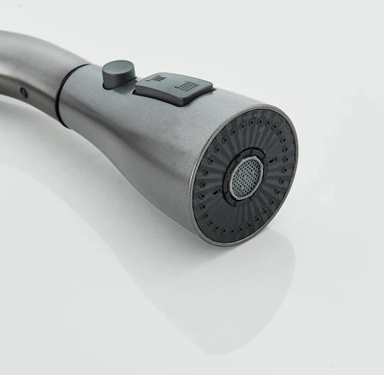 Gefäß Spüle Inox B60xT45cm Schwarz