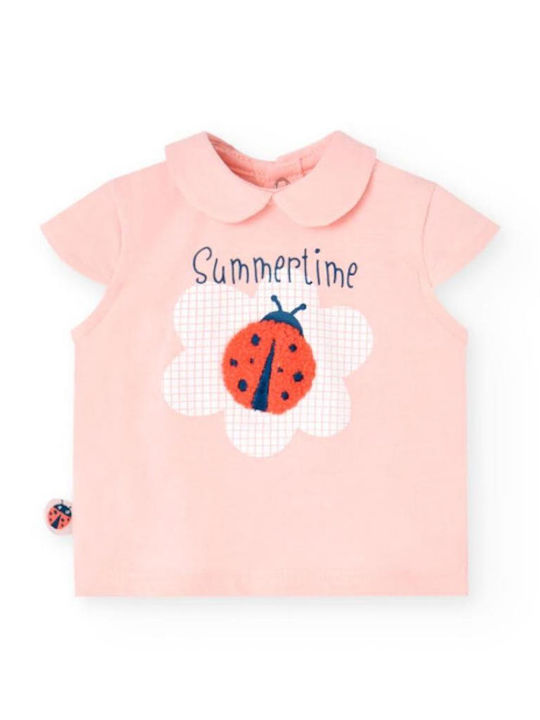 Kids' Set with Shorts Summer 2pcs Pink