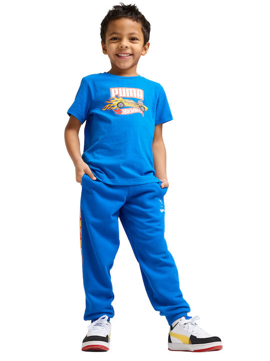 Kids' T-shirt Blue Graphic