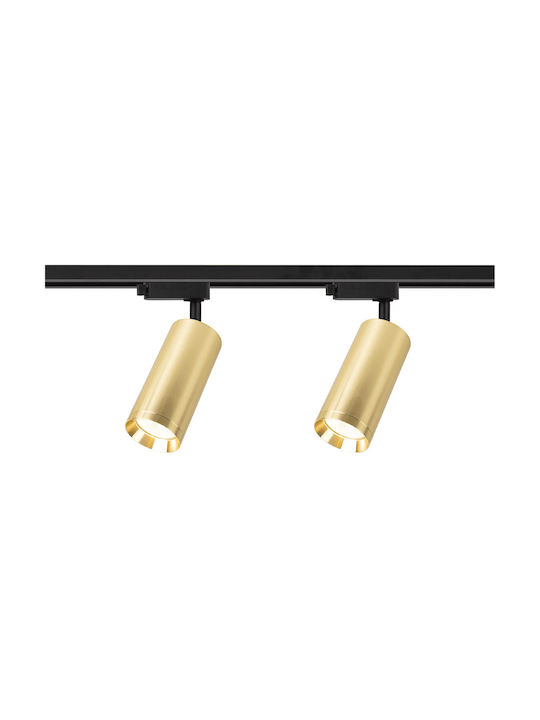 Eko Light Spot with 4 Lights and with Socket GU10 in Gold Color