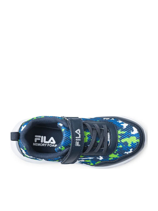 Blink Kids Sneakers with Scratch & Lights Blue