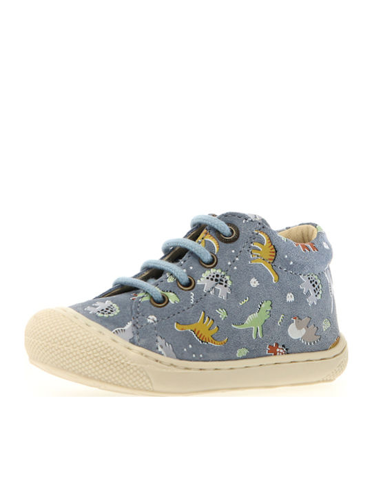 Kids Sneakers Anatomic with Scratch Blue
