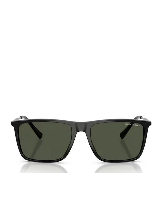 Armani Exchange Bărbătești Ochelari de soare cu Negru Cadru și Verde Lentilă AX4160S 81582J