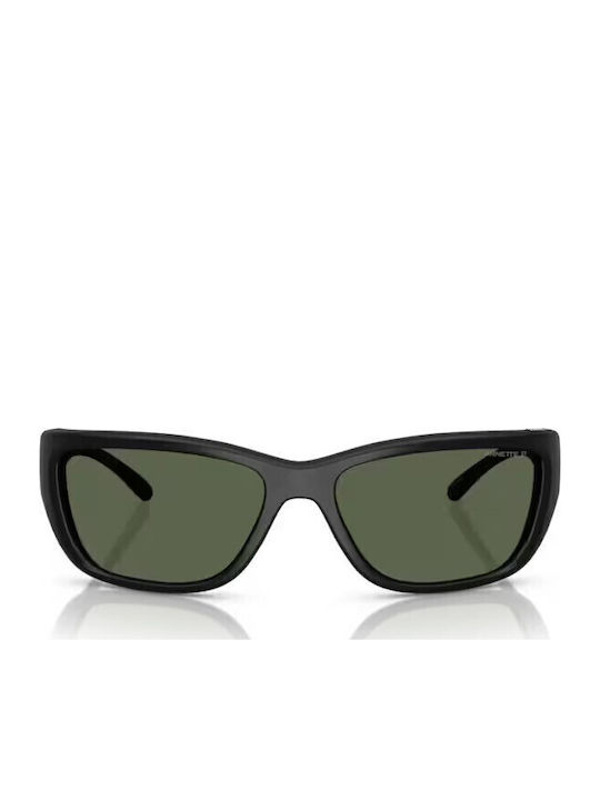 Arnette Bubblewrap Men's Sunglasses with Black Plastic Frame and Green Lens AN4353 29009A