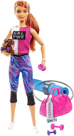 Barbie Wellness Σετ Κούκλας για 7+ Ετών