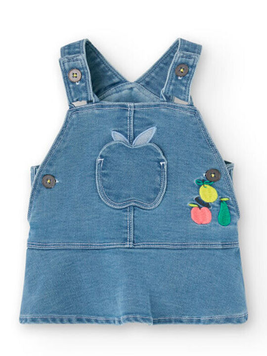 Salopetă Denim Multicolor Fete