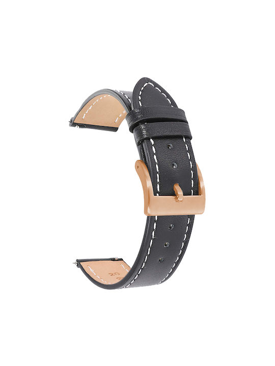 Δερματινο Λουρι Trender Tr-gln18bk 18 Mm Μαυρο Δερματινο Λουρι Trender Tr-gln18bk 18 Mm Μαυρο