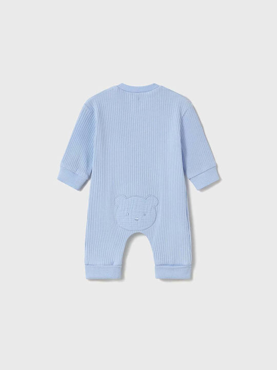 Mayoral Baby Bodysuit Long-Sleeved Sky Blue