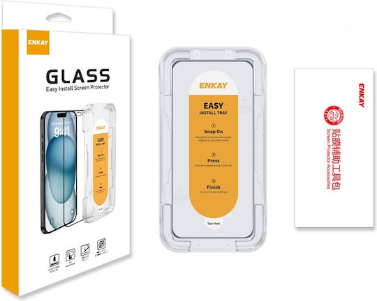 Enkay Tempered Glass Google Pixel 8 Pro Μαύρη