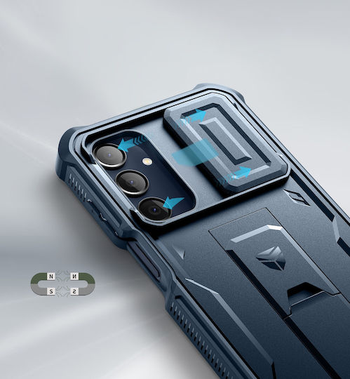 Dexnor 360 Full Cover Navy Μπλε (Galaxy A16)