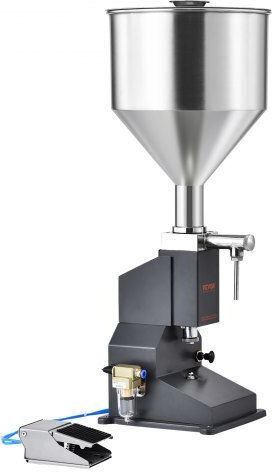 Vevor Pneumatic Liquid Filling Machine 5-50ml Stainless Steel Pedal Milk Water Juice Cosmetics Lotion Lsgytgzjqd56yvzdov0