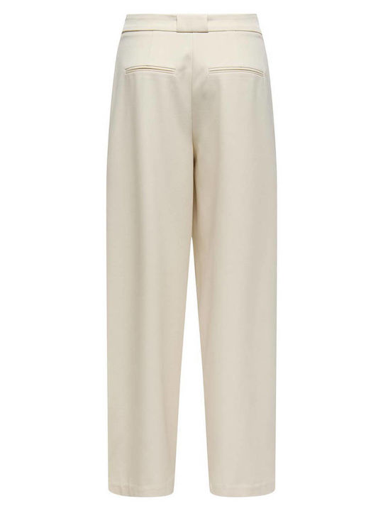 Γυναικεία Παντελόνα σε Wide Γραμμή Whitecap Gray Cream