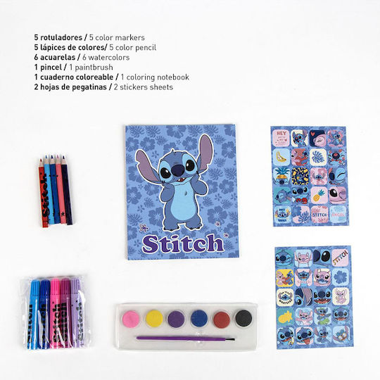Cerda Stitch Σετ Ζωγραφικής 23x22cm 20τμχ