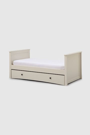 Mothercare Πολυμορφική Κούνια Harrogate Λευκή με Στρώμα