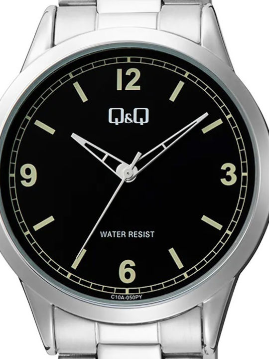 Q&Q Stainless Steel Watch