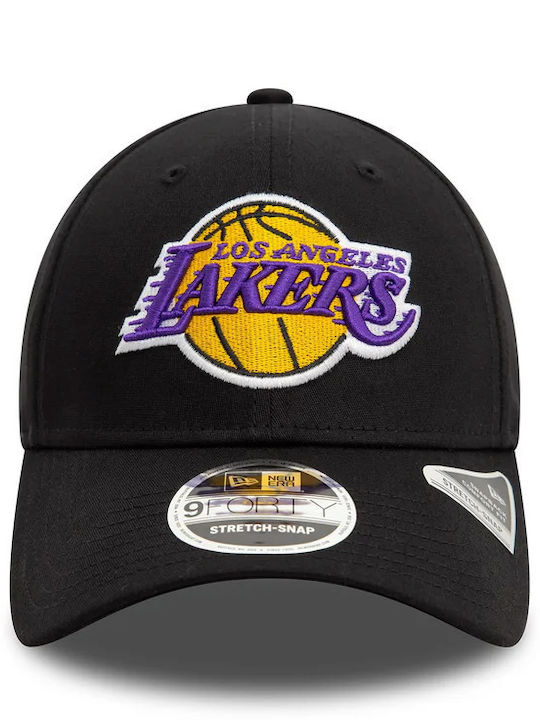 Șapcă Reglabilă La Lakers NBA Neagră 9forty Stretch Snap Șapcă Reglabilă La Lakers NBA Neagră 9forty Stretch Snap