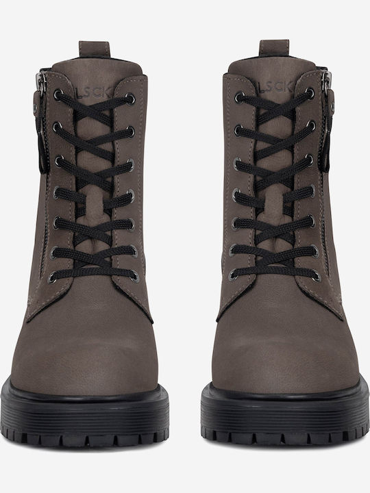 Stiefeletten Damen Braun