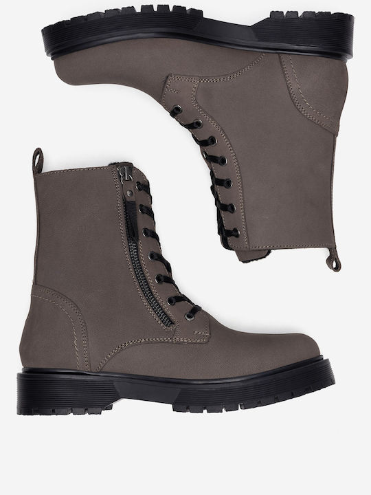 Stiefeletten Damen Braun