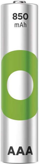 Genius Pack Επαναφορτιζόμενες Μπαταρίες AAA Ni-MH 850mAh 1.2V 4τμχ
