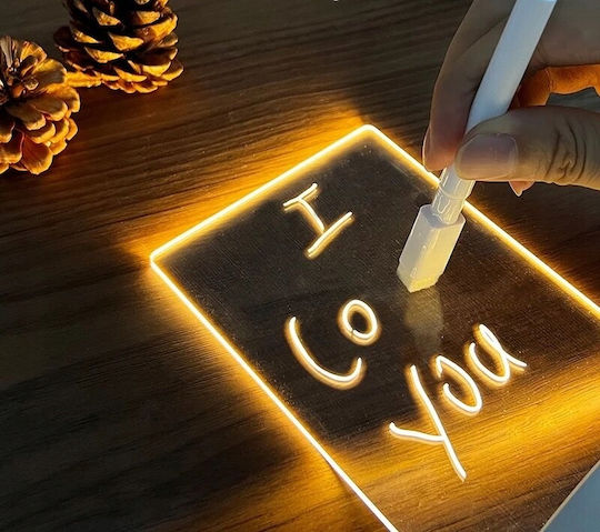 Plexi 3d Drawing Lamp Writing News