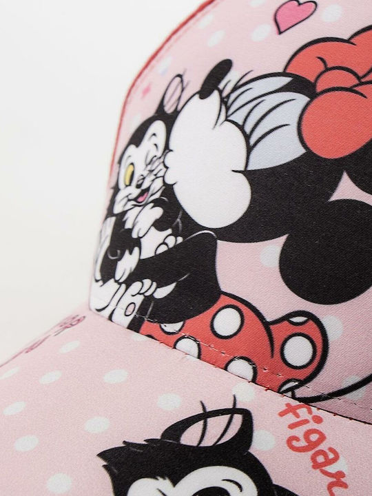 Minnie Mouse Детско шапка с козирка Текстил Червена