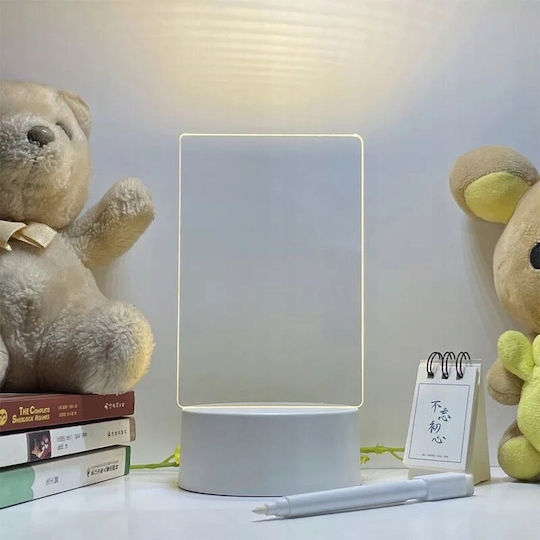 Plexi 3D Zeichnungslampe Schreibnachrichten