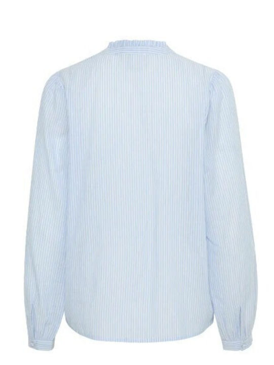 Langärmelig Damen Hemd Zen Blue