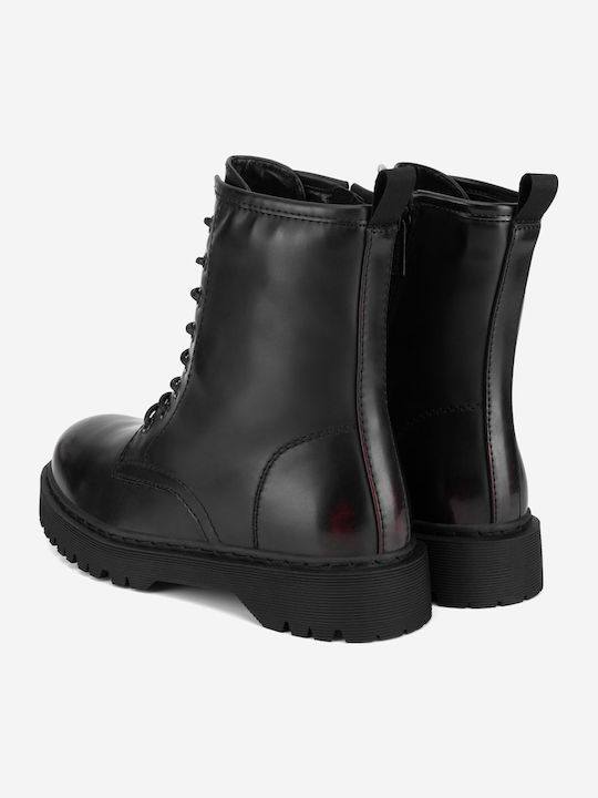 Stiefeletten Damen Rot