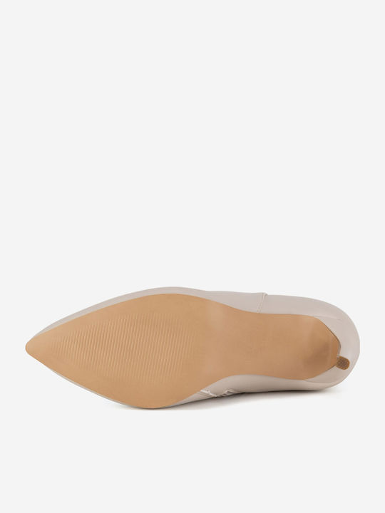 Stiefeletten Damen Beige
