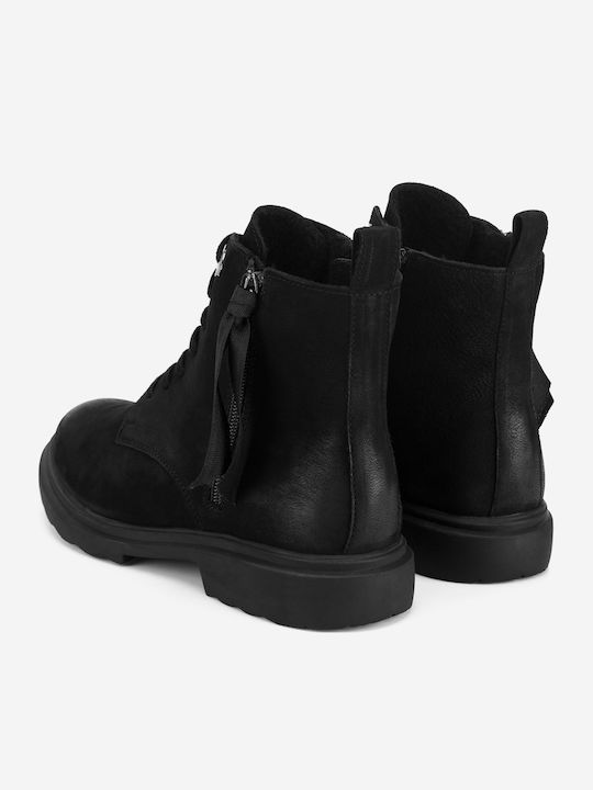 Stiefeletten Damen Schwarz