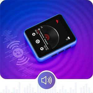 Joliker MP3 Player (32GB) with IPS Touch Screen 1.8" Blue MY532GB