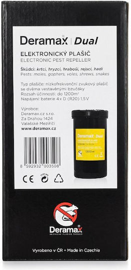 Deramax-dual Electronic Moth Mosquito Repellent