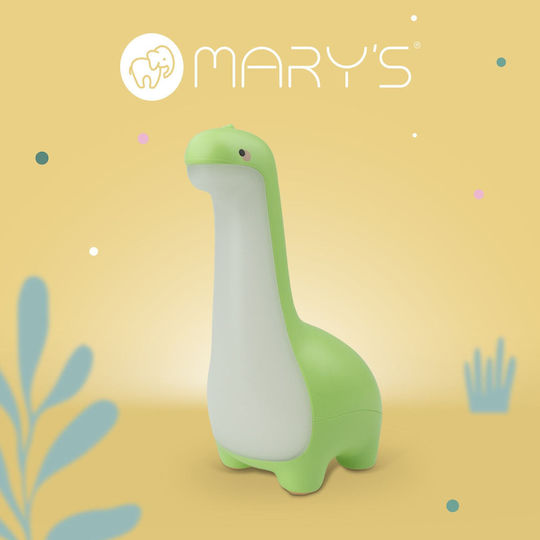 Mary's Led Παιδικό Διακοσμητικό Φωτιστικό Πράσινο 12.4x12.4x17.5εκ.